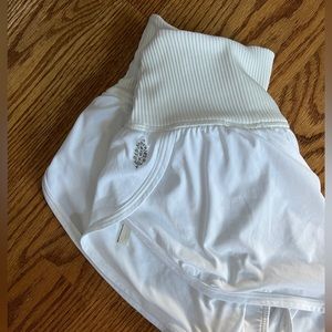 White Free People Movement Shorts
